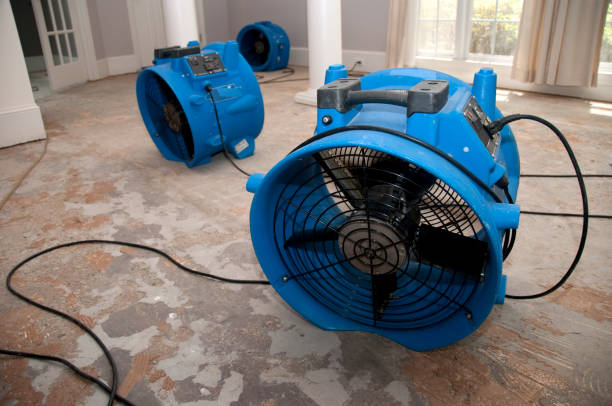 Water damage restoration process in West Elmira, NY